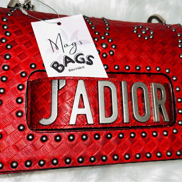 Dior: JADIOR Clutch Studded Shoulder Bag *RARE* - Picture 5 of 16